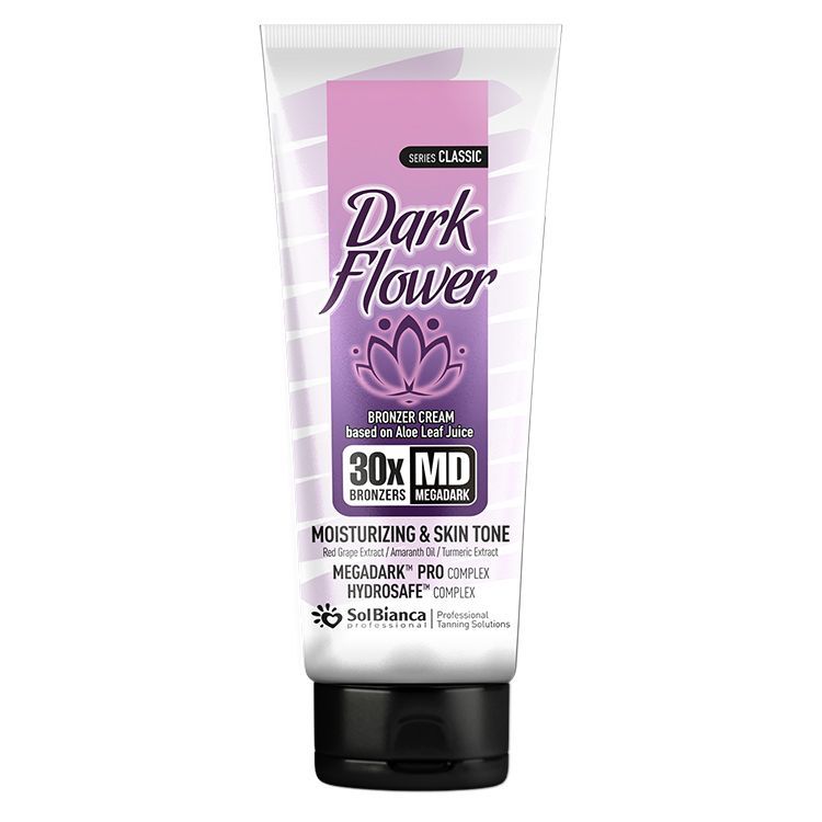 Крем Dark Flower с экстрактами винограда, алоэ и бронзаторами 125мл