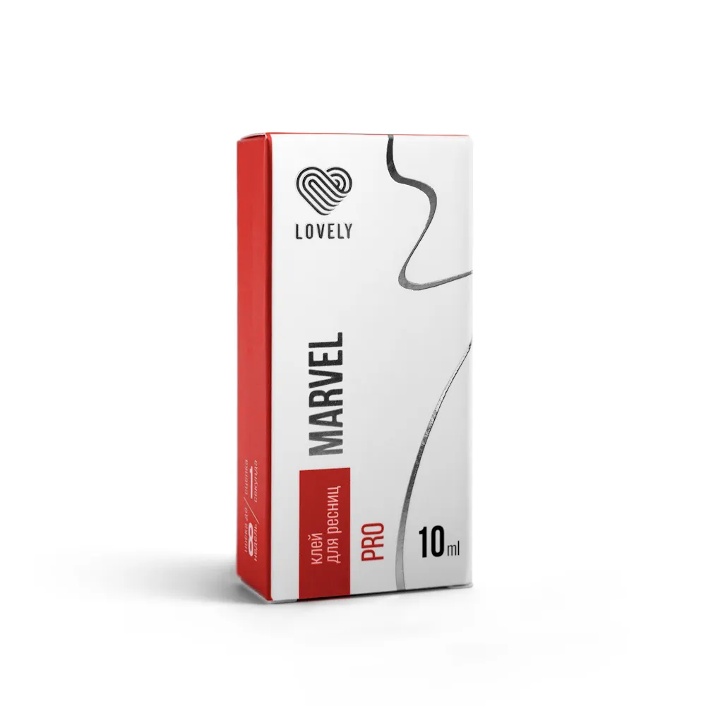 Клей чёрный Lovely "Marvel", 10мл