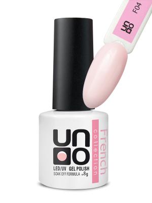 UNO, F04 Гель-лак цветной French Collection, 8 г 