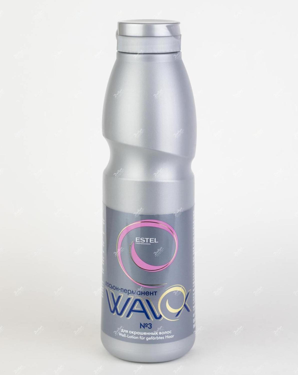 Лосьон-перманент №3 для окрашенных волос WAVEX, 500 мл 