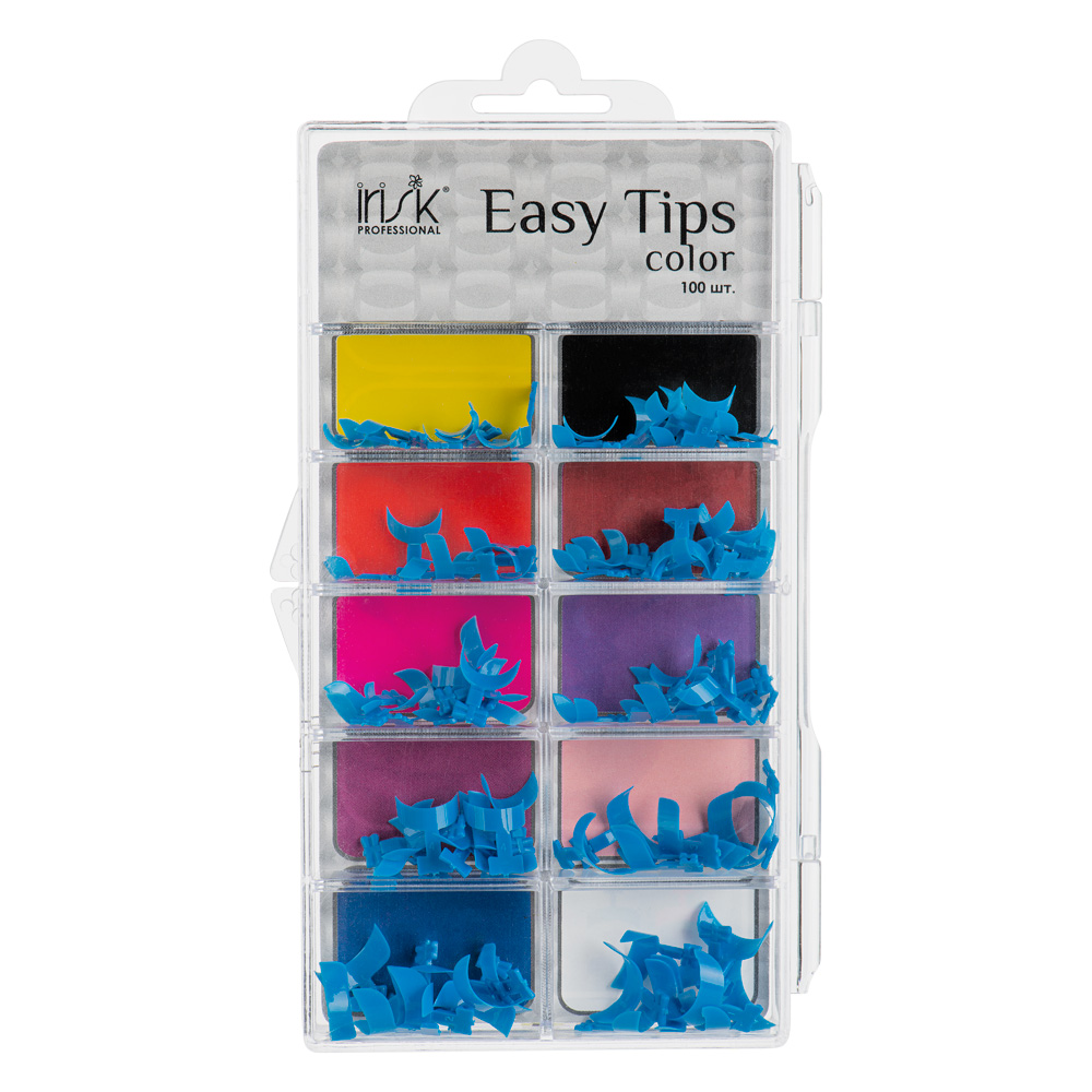 Типсы френч Easy Tips, бокс 100 шт. IRISK