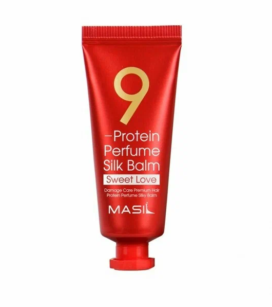 Masil Бальзам для волос несмываемый протеиновый 9 Protein Perfume Silk Balm Sweet Love, 20мл(мини)