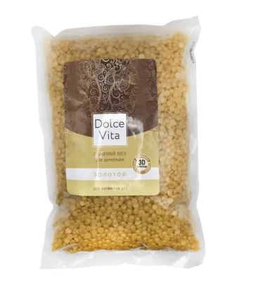 DOLCE VITA Горячий воск золотой 1000 гр