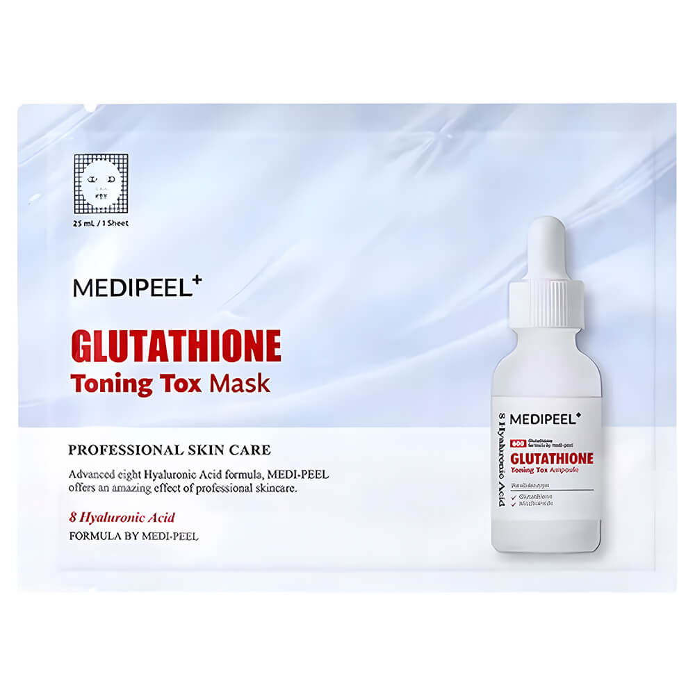 MP Осветляющая тонизирующая маска для лица Glutathione Toning Tox Mask, 25мл