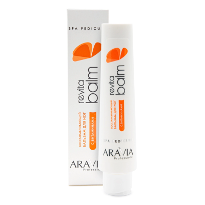 "ARAVIA Professional" Восстанавливающий бальзам для ног с витаминами "Revita Balm", 100 мл.      