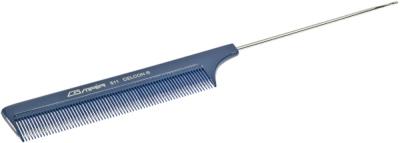 Расческа хвостик  метал. синяя Comair 