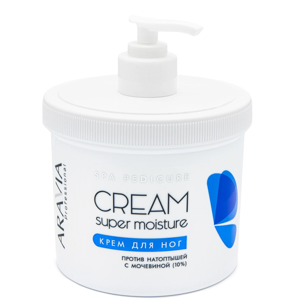"ARAVIA Professional" Крем для ног "Super Moisture" от натоптышей с мочевиной, 550 мл 