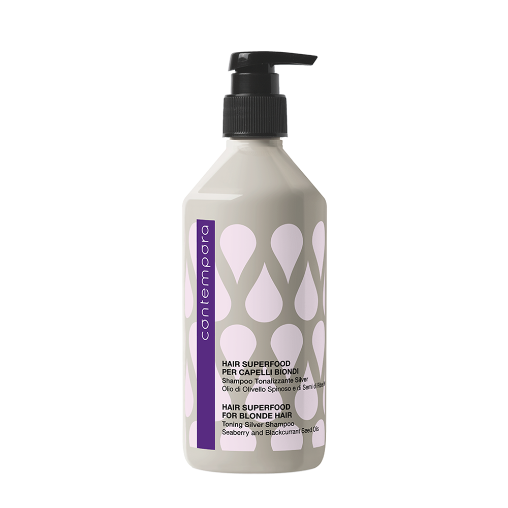 BX CNTMPR Тонирующий шампунь с маслом облепихи и маслом семян черной смородины 500мл