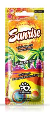 Крем Sunrise(6) с маслом апельсина, экстрактом алоэ и бронзаторами 15мл