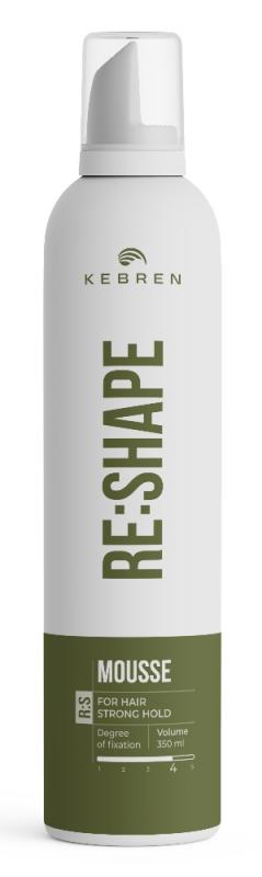 KEBREN, RE:SHAPE, Мусс для волос сильной фиксации, 350 мл.