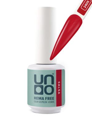 UNO, HEMA FREE, Гель-лак 2405 Сальса - Salsa, 10 г 