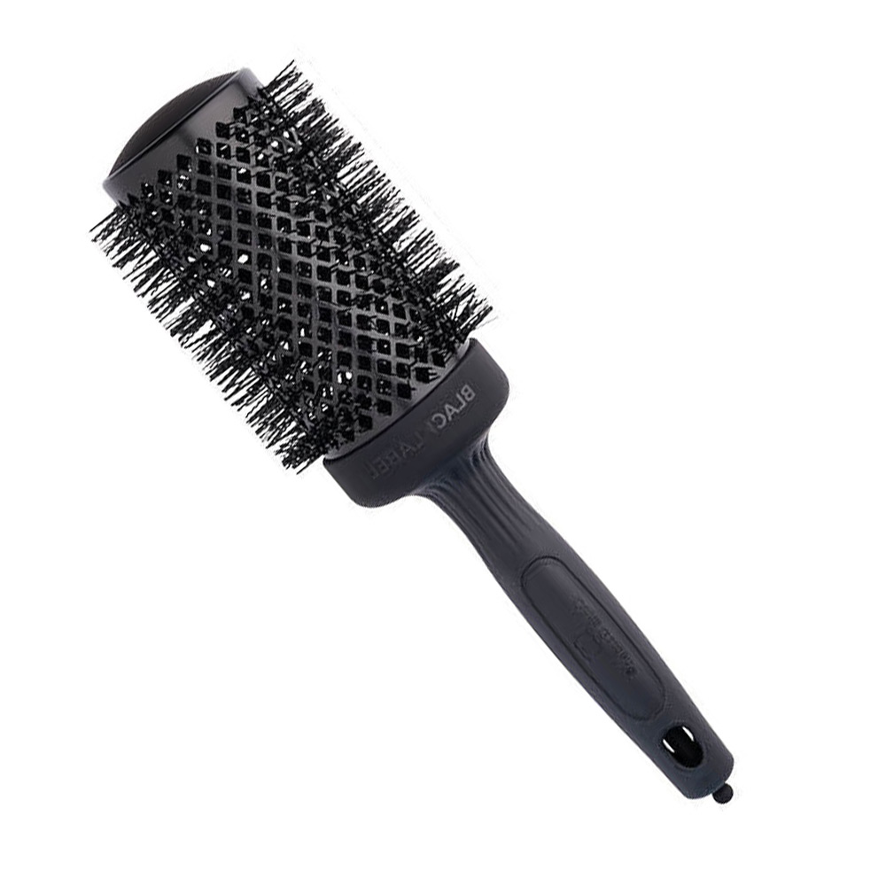 Термобрашинг EXPERT BLOWOUT SHINE Wavy Bristles Black Label 55 мм