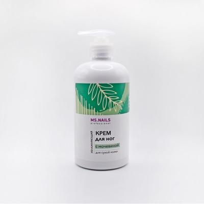MS NAILS Крем для ног с мочевиной 500 мл