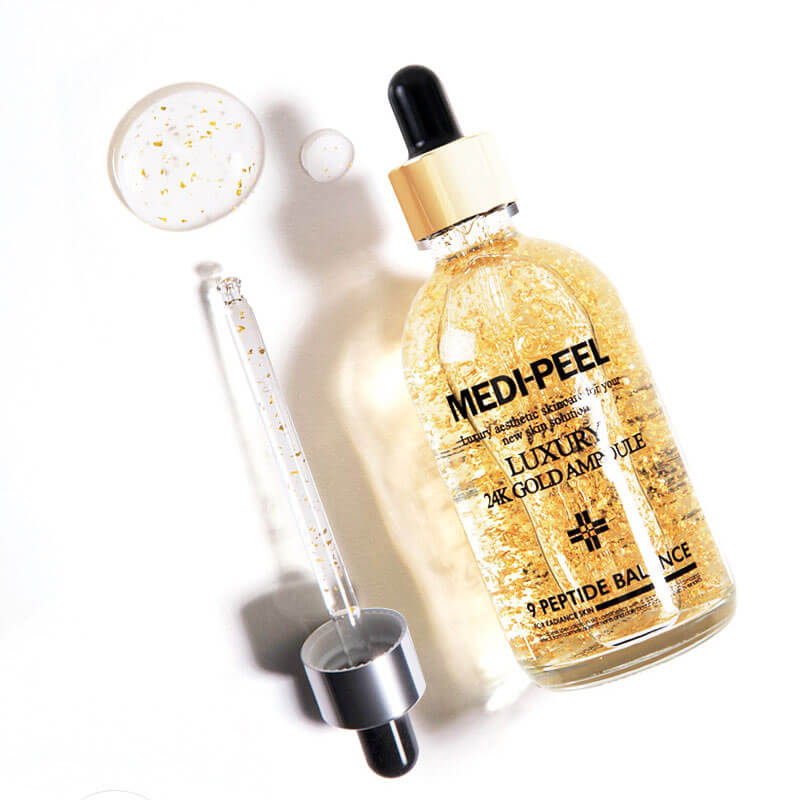 Medi-Peel Сыворотка для лица с золотом для эластичности кожи Luxury 24K Gold Ampoule, 100 мл