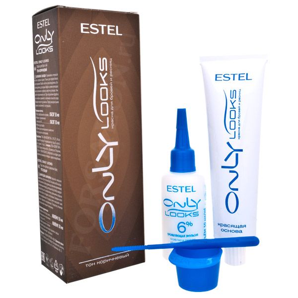 ESTEL ONLY Looks коричневая (краска д/бровей и ресниц) 50/30мл