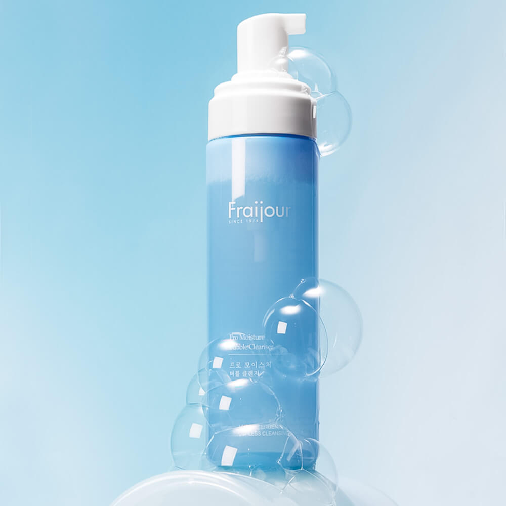 [Fraijour] Увлажняющая нежная пенка для лица Pro Moisture Bubble Cleanser, 200 мл