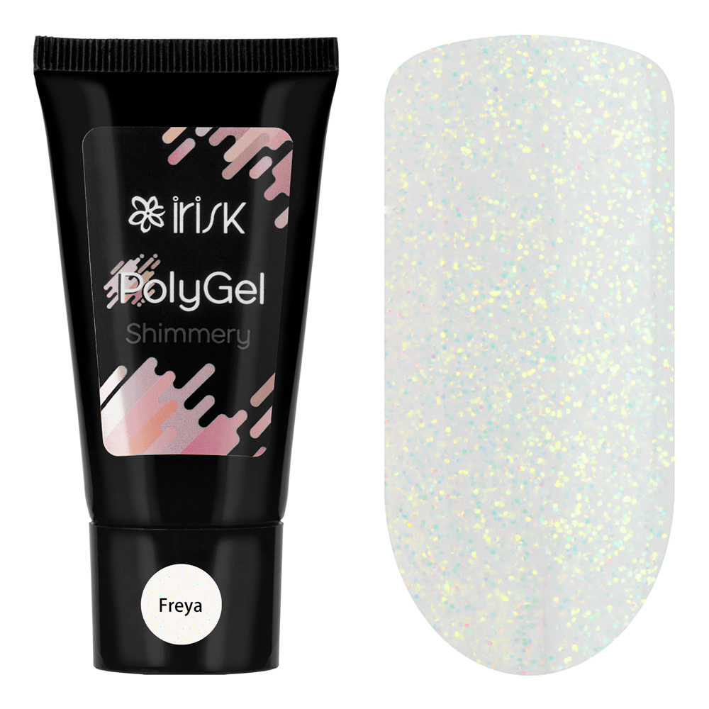 Полигель IRISK Shimmery PolyGel, 30гр (в тубе) NEW (07Freya)