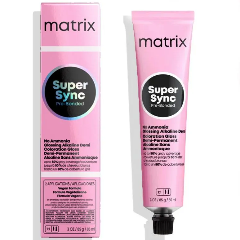 Matrix Color Synk Тонирующий краситель 5NN светлый шатен глубокий натуральный, до 75% седины 90мл
