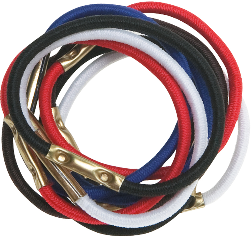 Резинки для волос цветные, mini (10 шт) DEWAL 