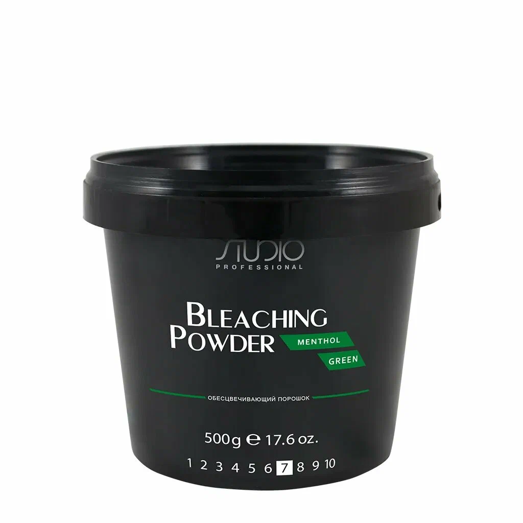 Обесцвечивающий порошок для волос «Mentol green"500гр
