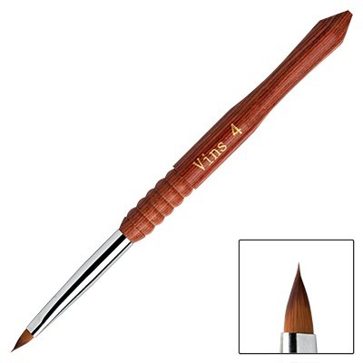 Кисть универсальная "кошачий язычок" №4