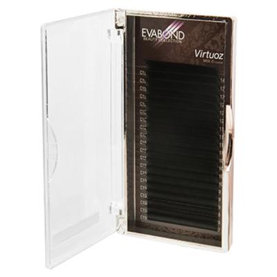 Ресницы на ленте Virtuoz Eva Bond Beauty Collection, 20 линий, С-изгиб, MIX