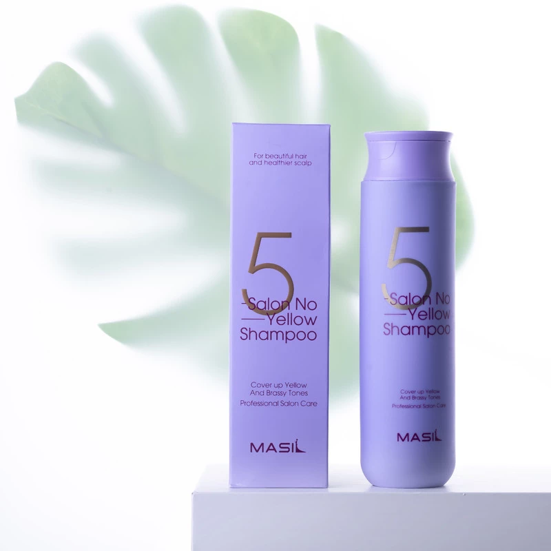 Masil Шампунь против желтизны волос - 5 Salon no yellow shampoo 300мл(5 фиолетовый)