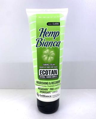 Крем Hemp Bianca с маслом семян конопли и экстрактом алоэ и бронзаторами 125мл
