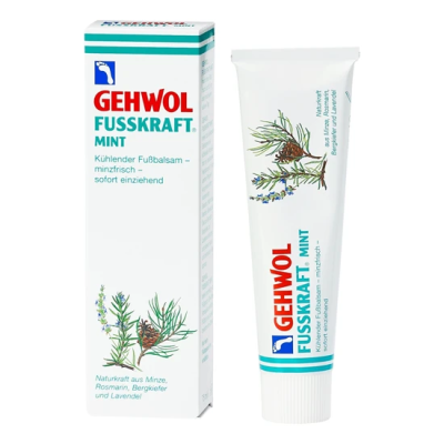 Мятный охлаждающий бальзам - Gehwol Fusskraft Mint, 75 мл