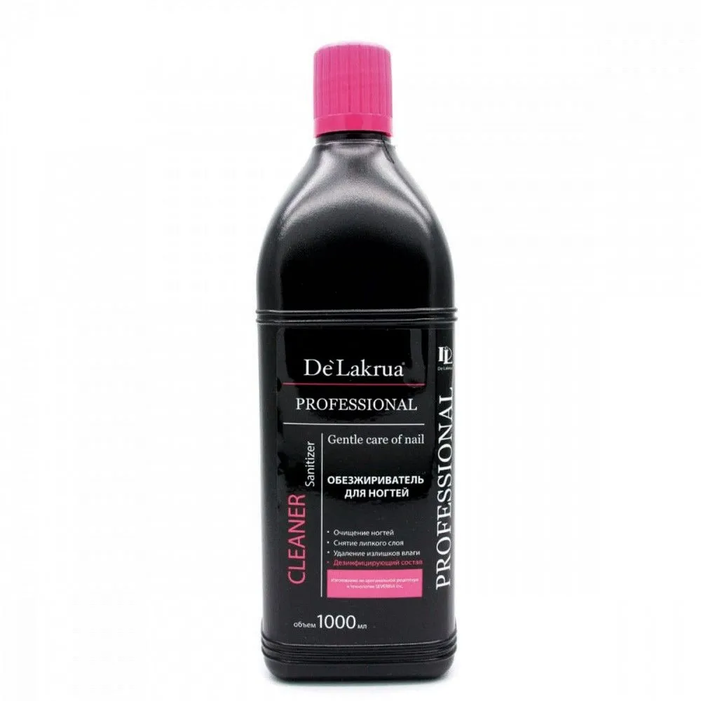 Жидкость для д/обезжир.и снятия липкого слоя 1000мл De Lakrua