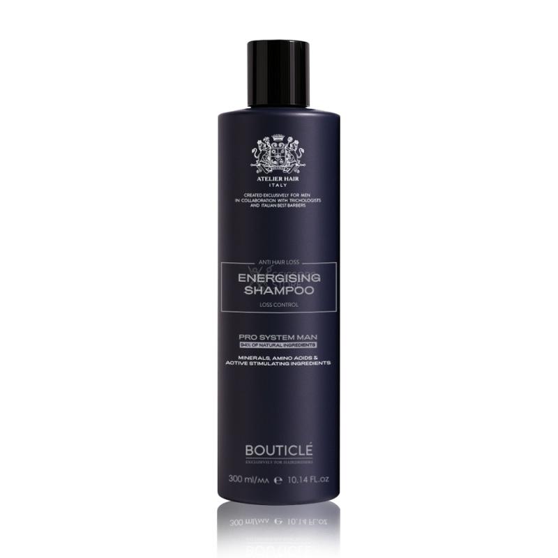 УКРЕП. ШАМПУНЬ ПРОТИВ ВЫПАДЕНИЯ ВОЛОС С ЭКСТРАКТОМ МЯТЫ И СИЦИЛИЙСКОГО АПЕЛЬСИНА 300 мл BOUTICLE MAN