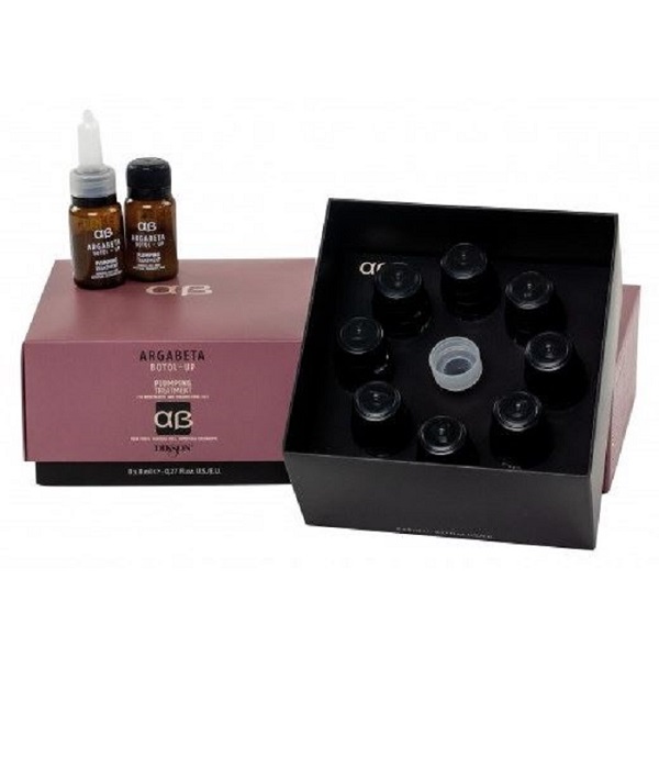 Лосьон для придания обьема  волос  Argabeta Botol Up  Trattamento 8*8ml