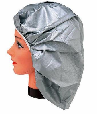 Шапочка д/химии с утепл. на резинке серебро  SIBEL