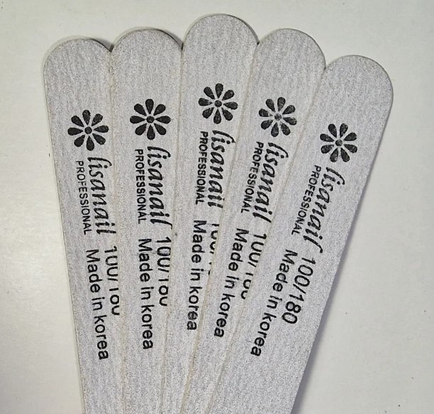 LISANAIL Пилки для ногтей 100/180 мини