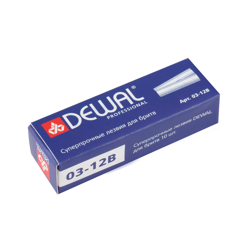 Лезвия DEWAL прямые (10 шт)