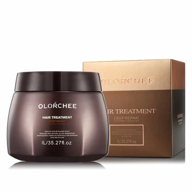 OLORCHEE Маска для волос "Глубокое восстановление" с маслом Арганы и Жожоба, 500мл