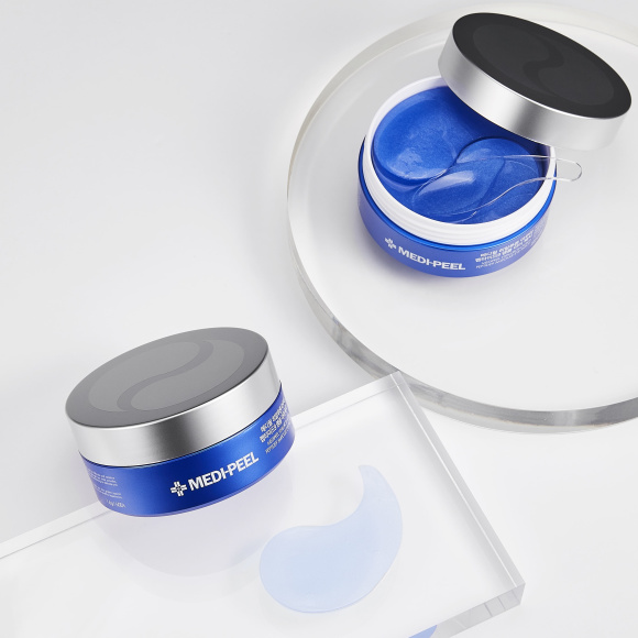 Medi-Peel Патчи гидрогелевые УВЛАЖНЯЮЩИЕ Hyaluron Aqua Peptide 9 Ampoule Eye Patch, 60 ш