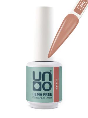 UNO, HEMA FREE, Гель-лак 2412 Дюна - Dune, 10 г 