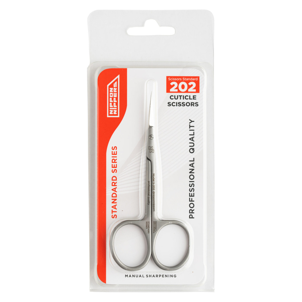 Nippon Nippers. Ножницы для кутикулы, серия "Standard", длина 104 мм. Ручная заточка.