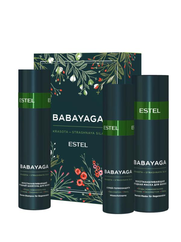BABAYAGA Набор BABAYAGA by ESTEL (шампунь 250 мл, маска 200 мл, термозащитный спрей 200мл)