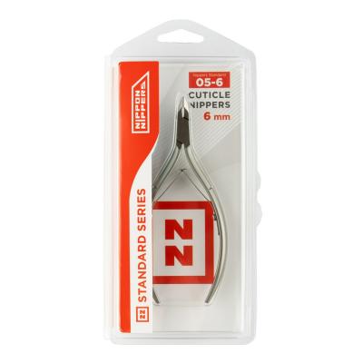 Nippon Nippers. Кусачки для кутикулы «Standard». Лезвие 6 мм. Двойная пружина. Ручная заточка.