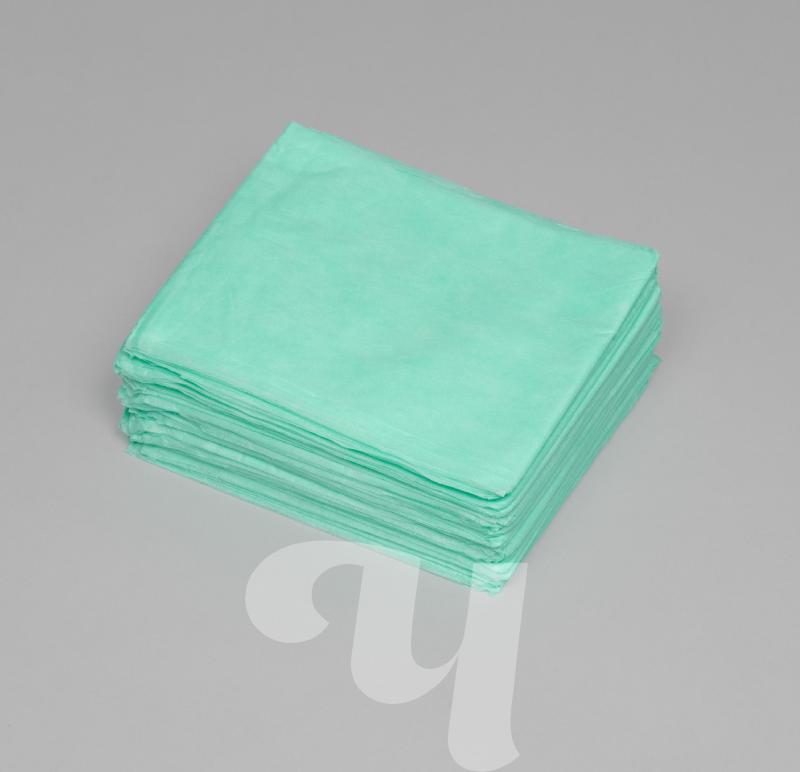 Простыни SMS 200x80 см 12 г/м2 Мятный 20 шт/упк  (Штучно)