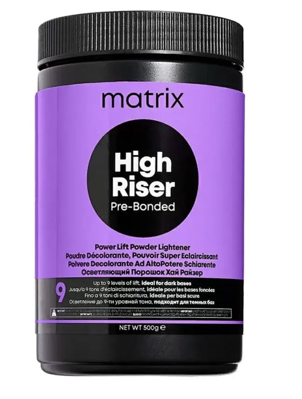 Обесцв. порошок Matrix High Riser с бондером до 9 уровней 500г