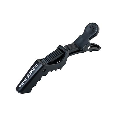 Зажимы пласт. усиленные JUMBO 4шт, черные