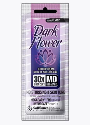 Крем Dark Flower(10) с экстрактами винограда, алоэ и бронзаторами 15мл