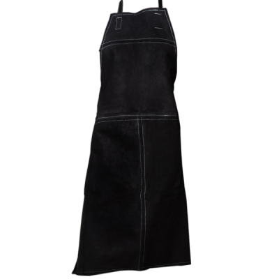 Фартук со спинкой чёрный