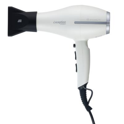 Фен DEWAL EXCEPTION Compact 2200  белый, компактный   2200 Вт, ионизация, 2 насадки, провод 3м