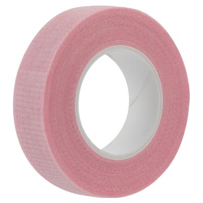 Скотч косметический с перфорацией узкий розовый, 9м