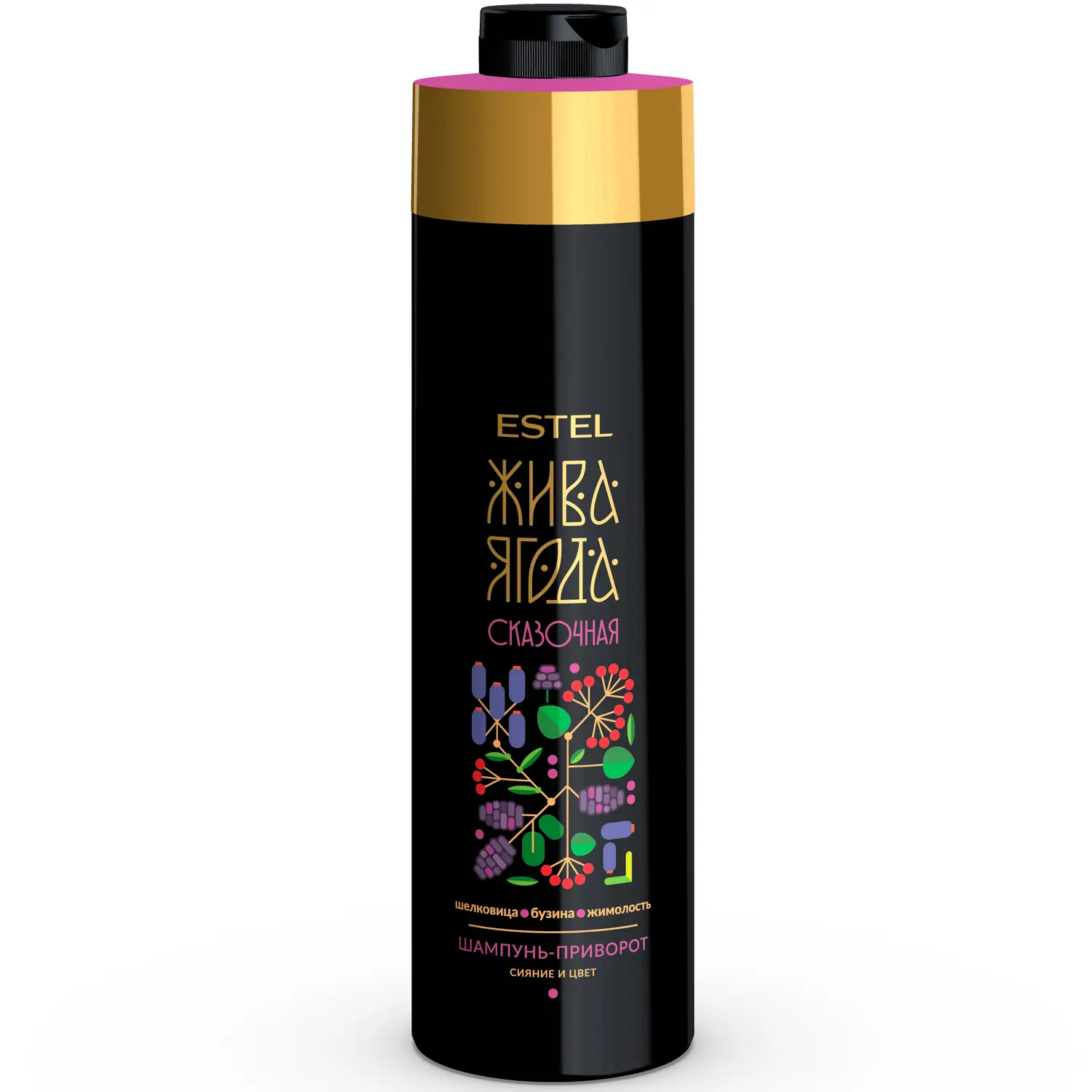 ESTEL Жива Ягода сказочная Шампунь-приворот для волос, 1000 мл