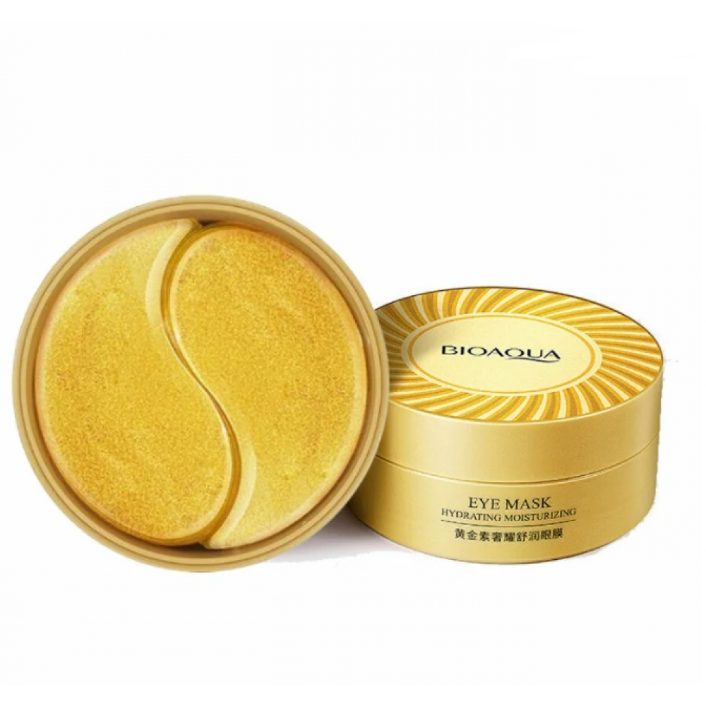 Bioaqua Гидрогелевые патчи для глаз с 24-каратным коллоидным золотом